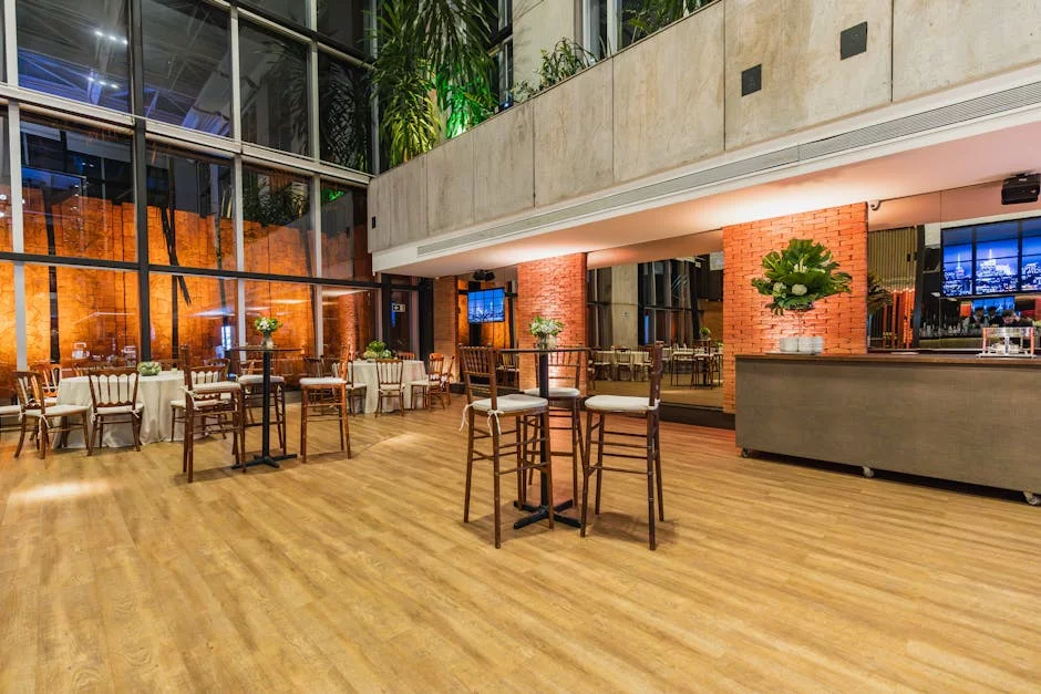 restaurant bar lounge area drinks